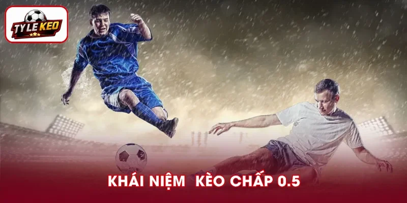 Kèo chấp 0.5 là cửa trên phải thắng mới thắng cược