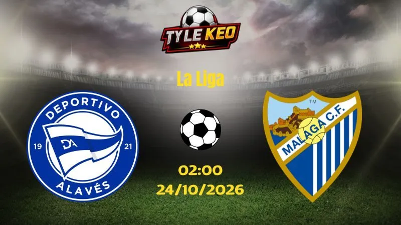 Soi kèo Alaves vs Malaga - 02h00 ngày 24/10/2026 |  La Liga